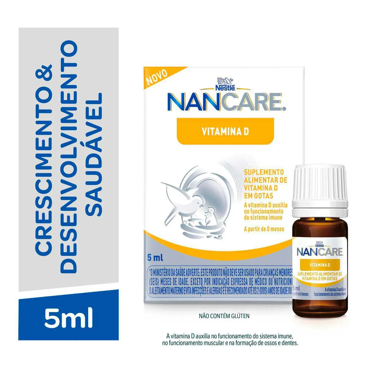 Vitamina D Nancare Gotas 5ml