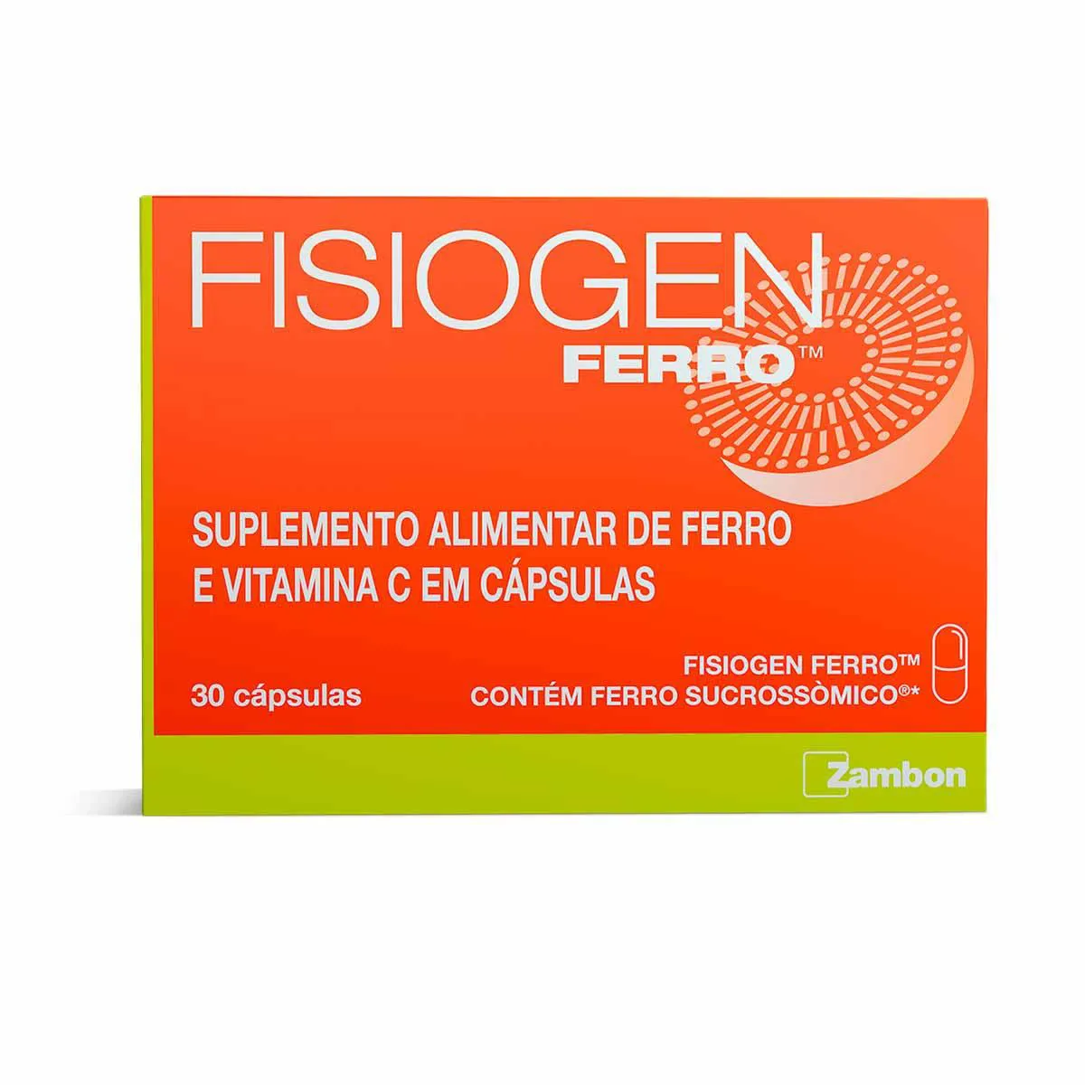 Suplemento Fisiogen Ferro 30 cápsulas