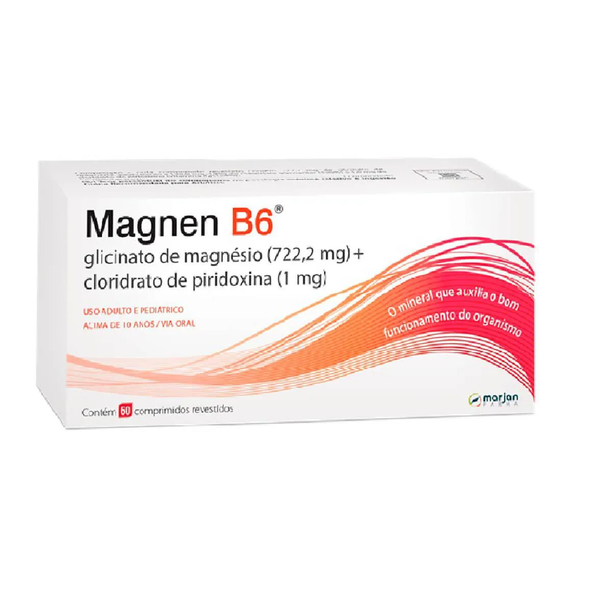 Magnésio Magnen B6 60 comprimidos