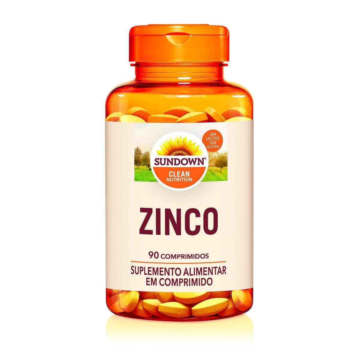 Gluconato de Zinco Sundown 7mg 90 comprimidos