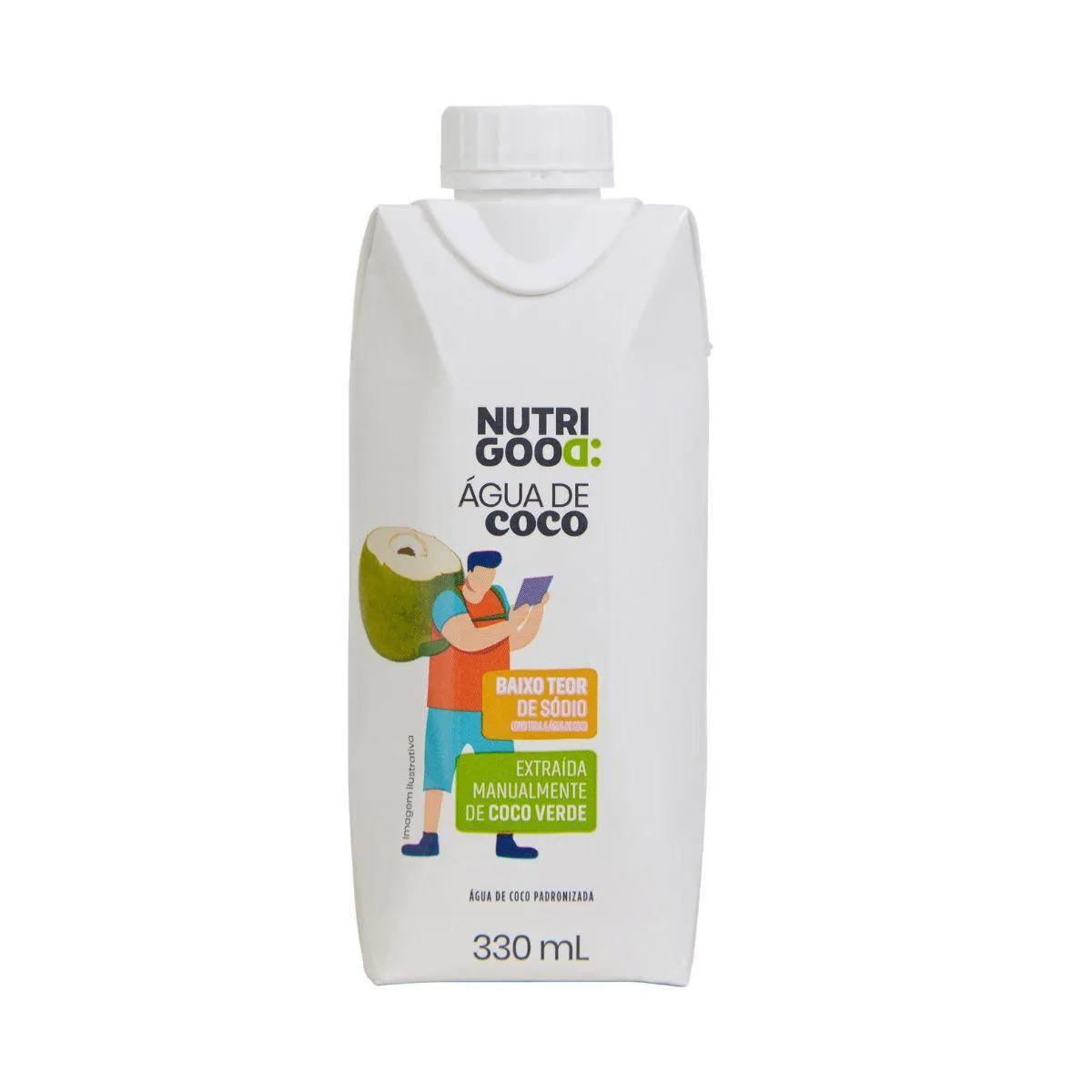 Água de Coco Natural Nutrigood 330ml