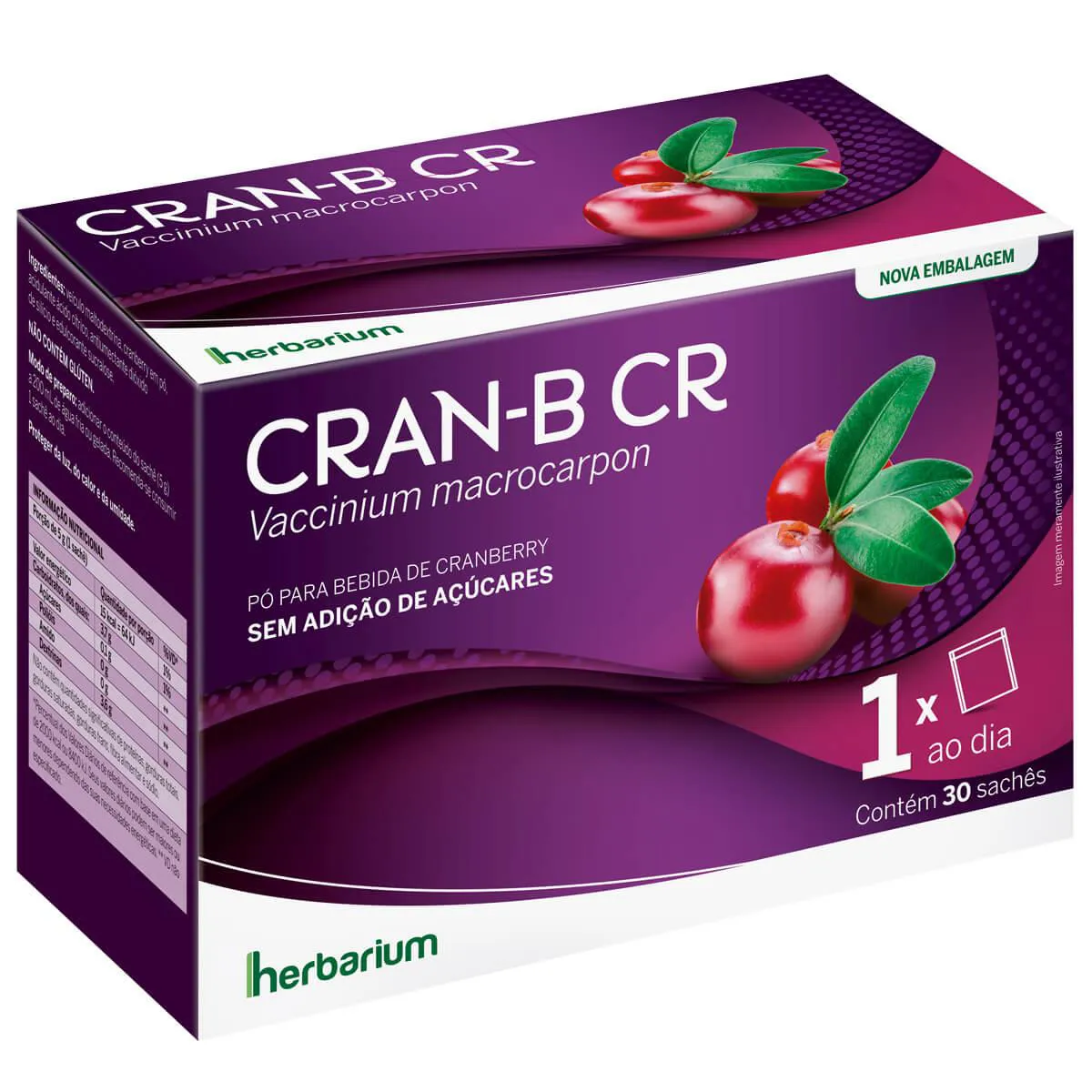 Cran-B Cr 800mg com 30 sachês