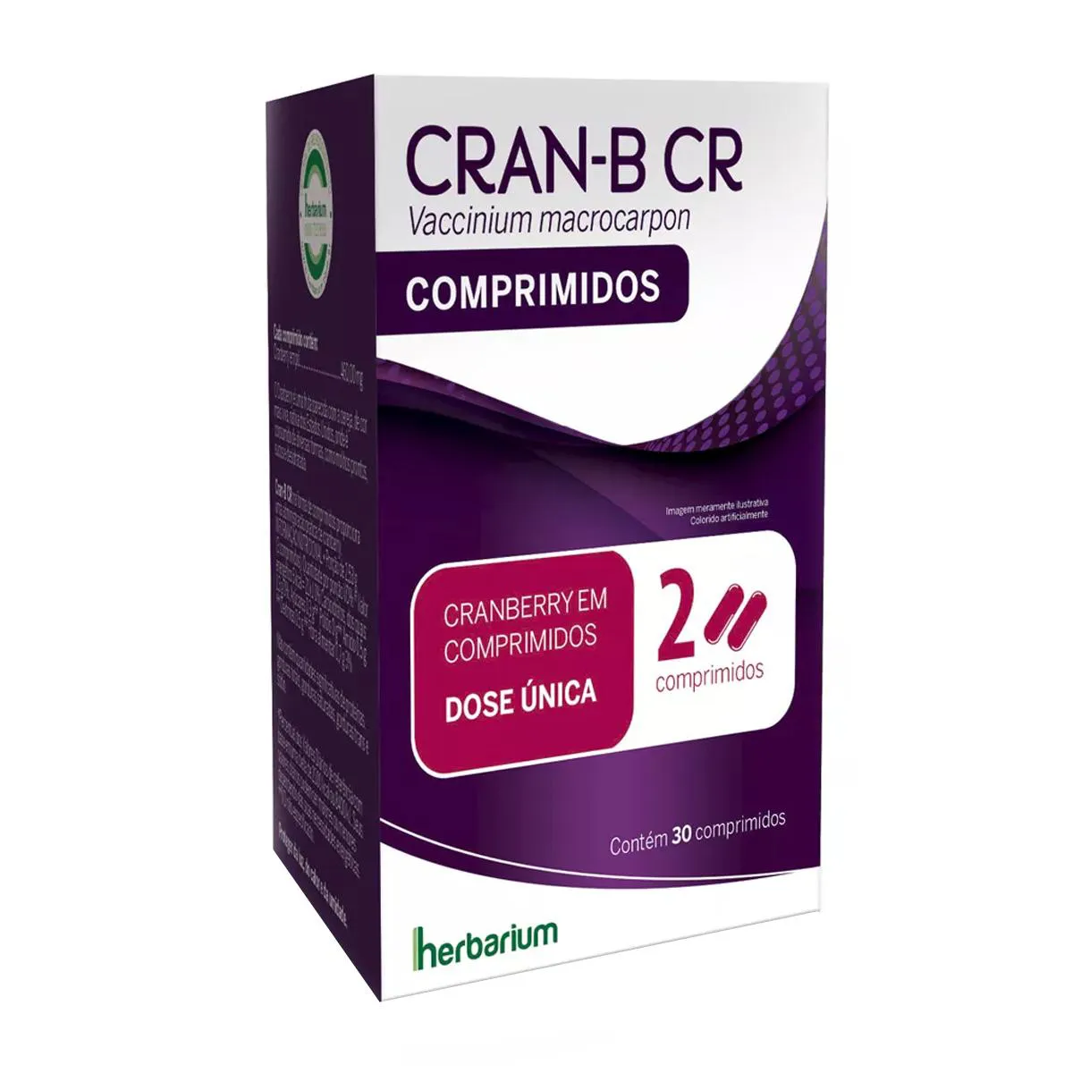 Cran-B CR Herbarium Cranberry com 30 comprimidos