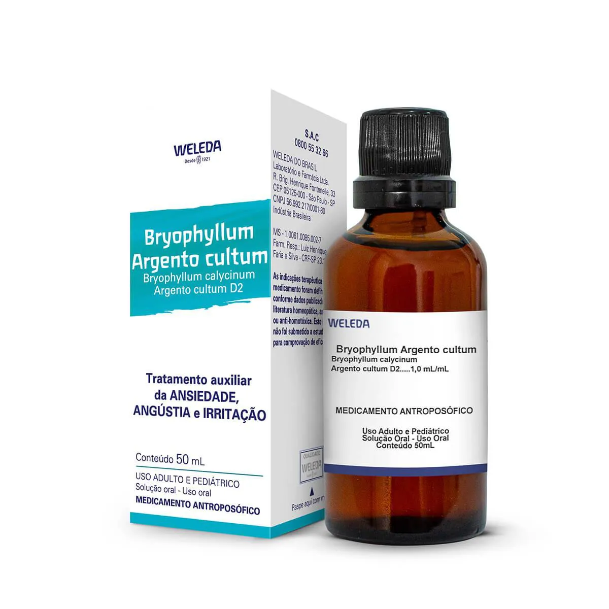 Bryophyllum Argento Cultum D2 Weleda 50ml