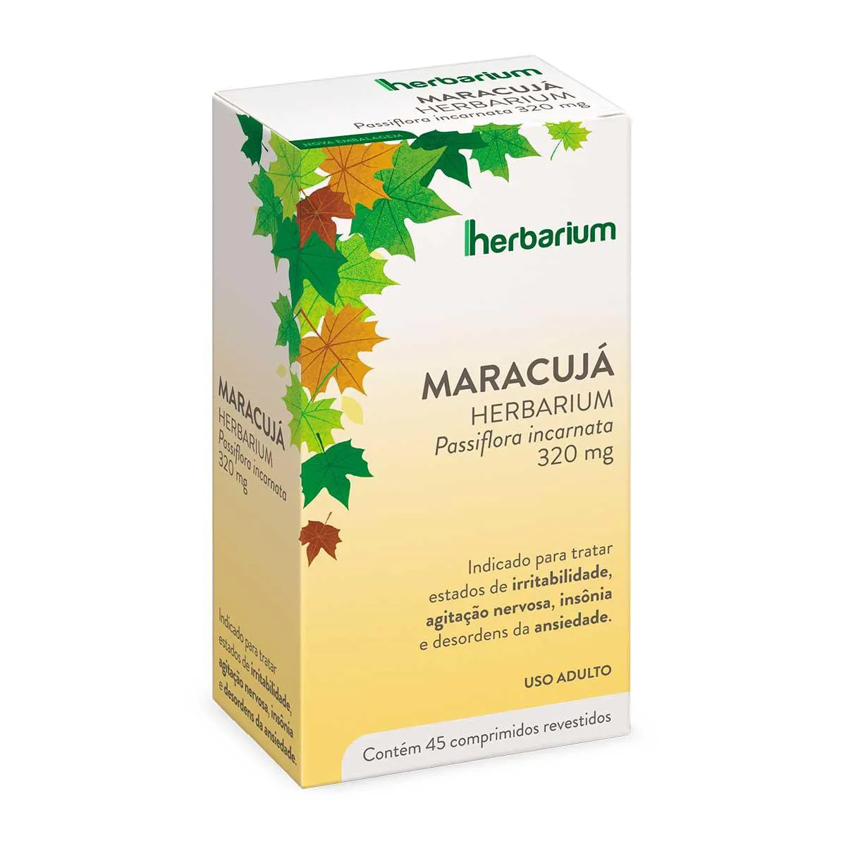 Maracujá 320mg Herbarium com 45 comprimidos