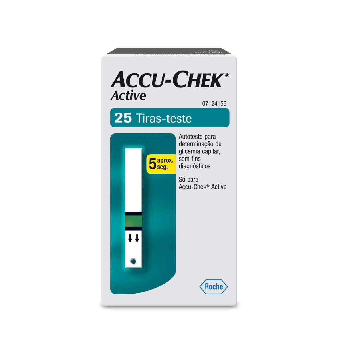 Tiras de Glicemia Accu-Chek Active com 25 unidades