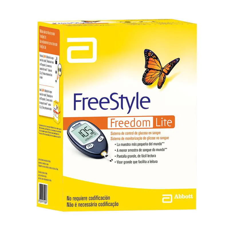 Kit Monitor de Glicemia Freestyle Freedom Lite