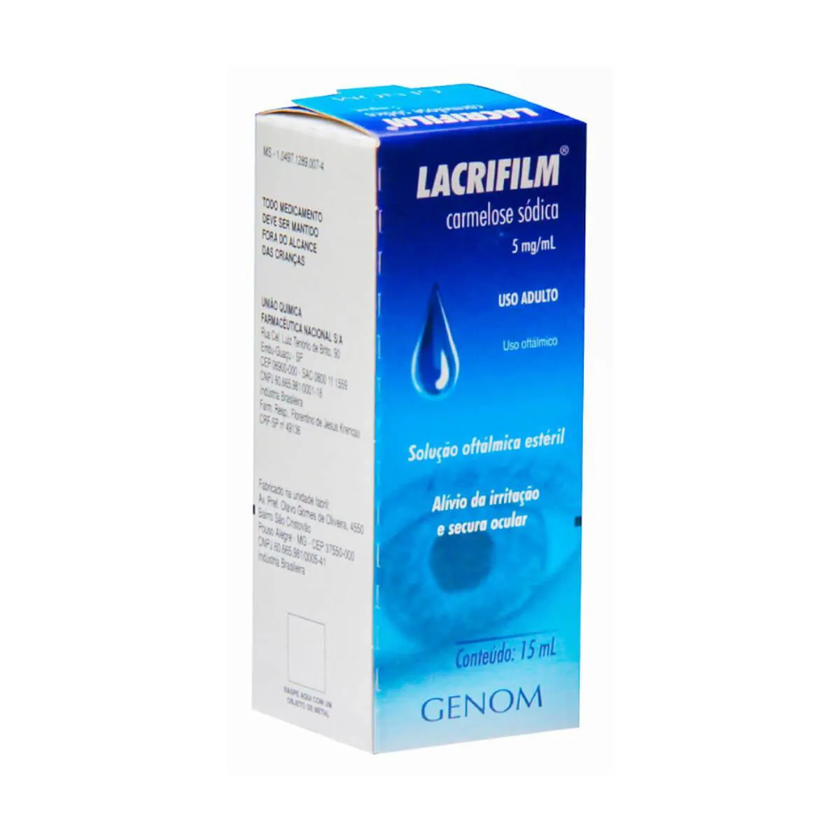 Lacrifilm Colírio 15ml: veja o preço e como usar | Droga Raia
