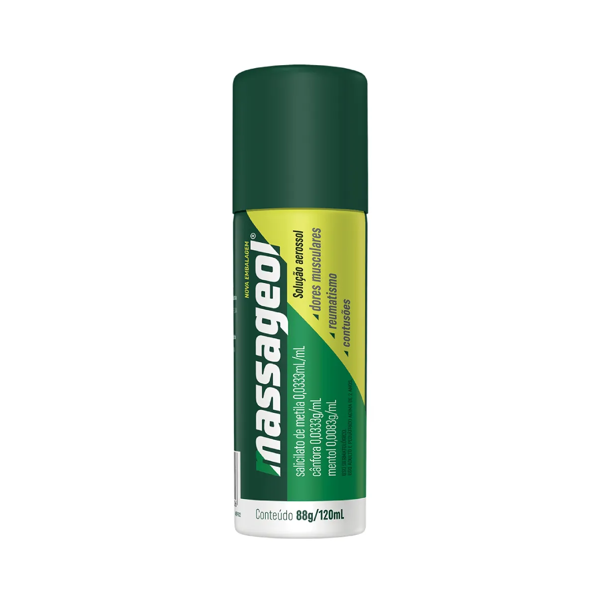 Massageol Spray com 120ml