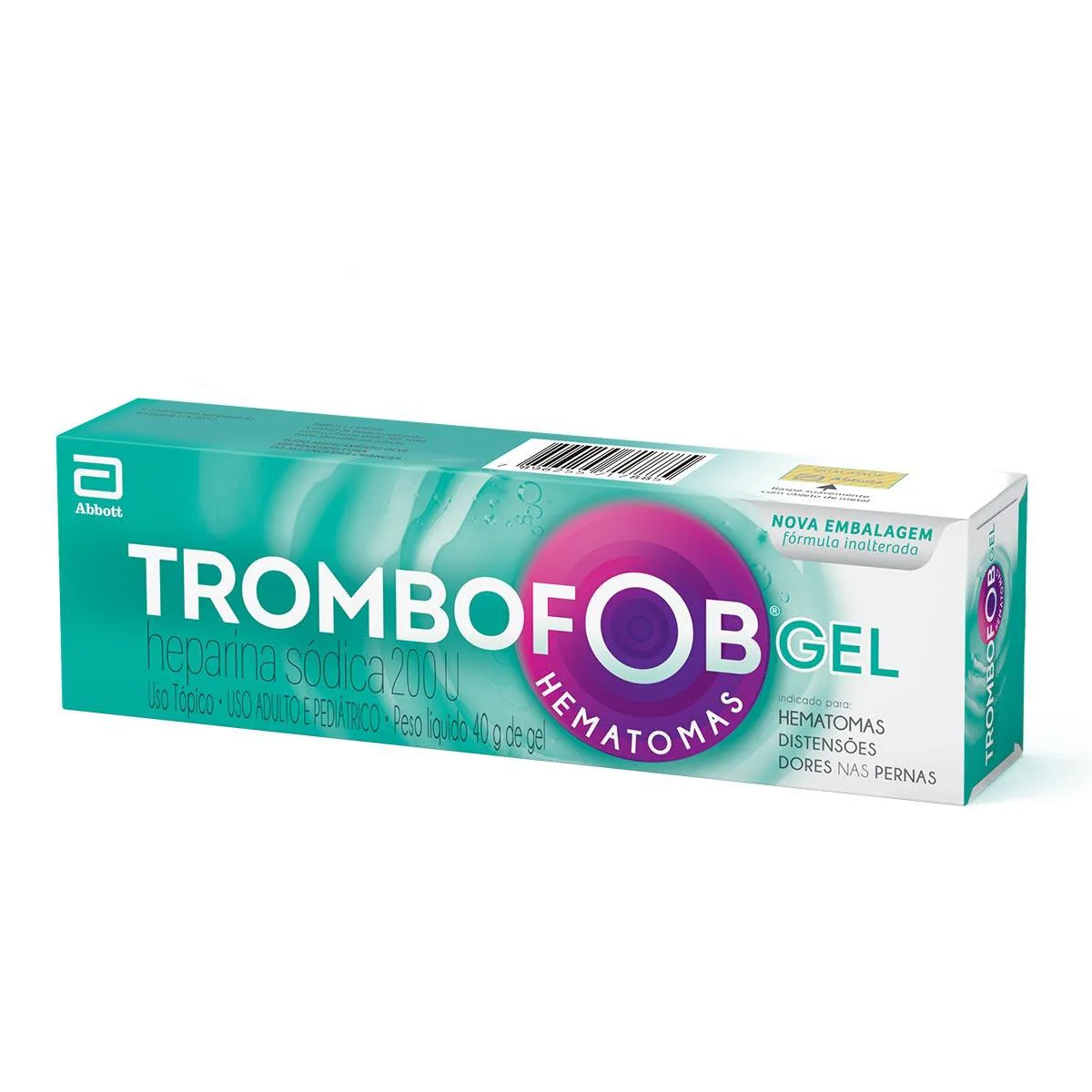 Trombofob 200U Gel com 40g