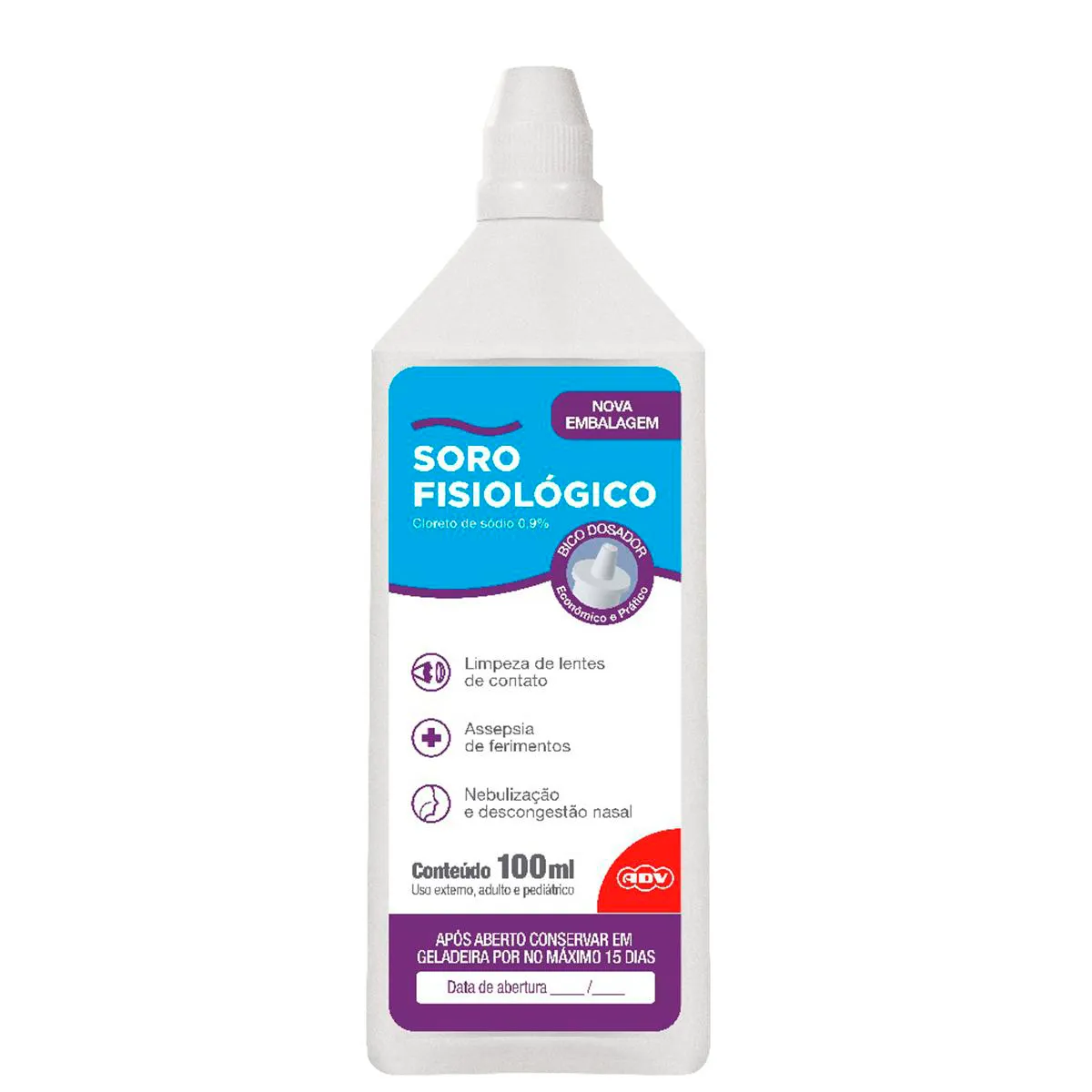 Soro Fisiológico ADV com 100ml