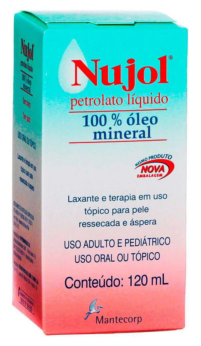 Nujol Óleo Mineral 120ml