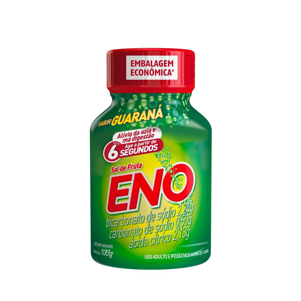 Sal de Fruta Eno Sabor Guaraná 100g