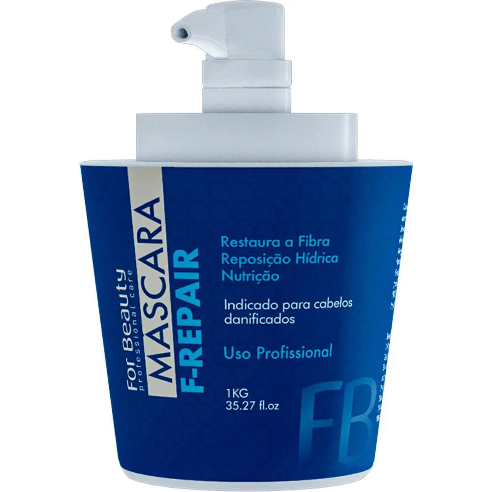 FOR BEAUTY F-REPAIR - MáSCARA DE RESTAURAçãO CAPILAR 1L