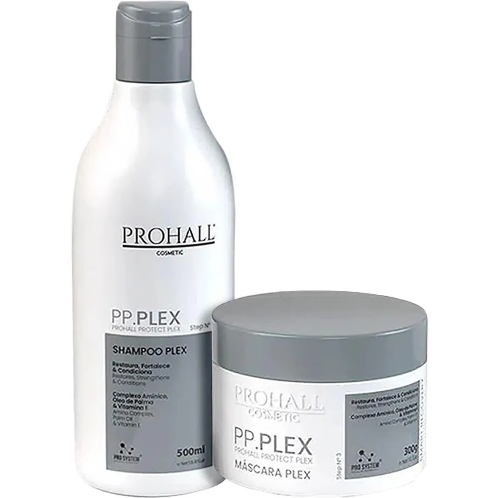 PROHALL PP.PLEX - KIT PROTEçãO PARA DESCOLORAçãO DUO (2 PRODUTOS)