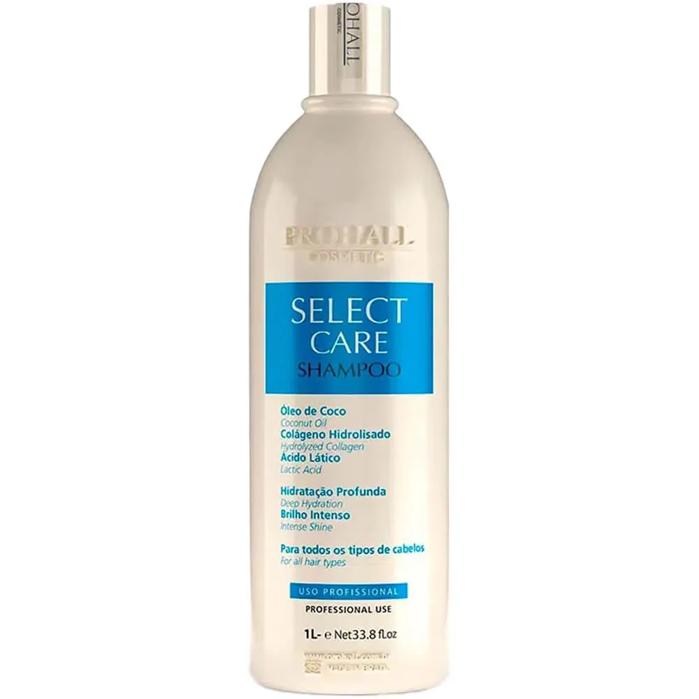 PROHALL SELECT CARE - SHAMPOO MANUTENçãO PóS PROGRESSIVA 1L