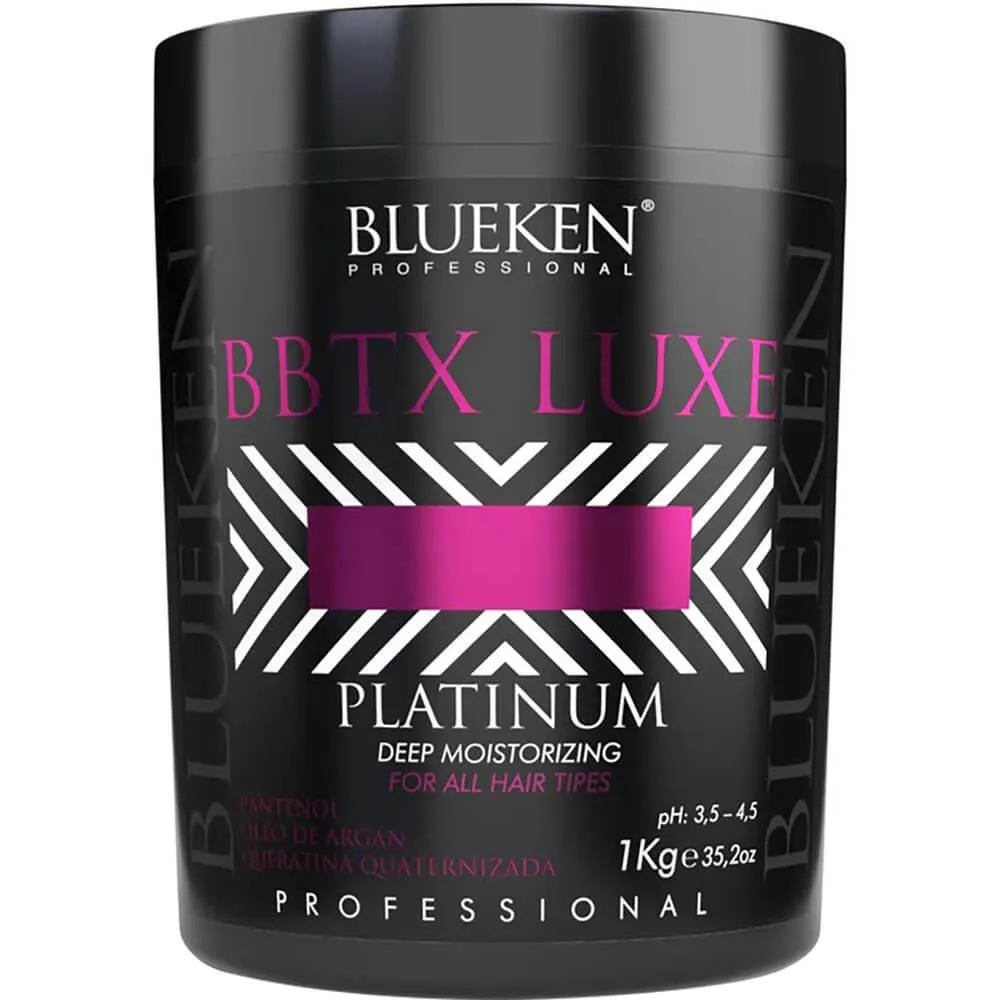 BLUEKEN BBTX LUXE PLATINUM - BTOX HIDRATAçãO PROFUNDA ANTIAMARELADO 1KG