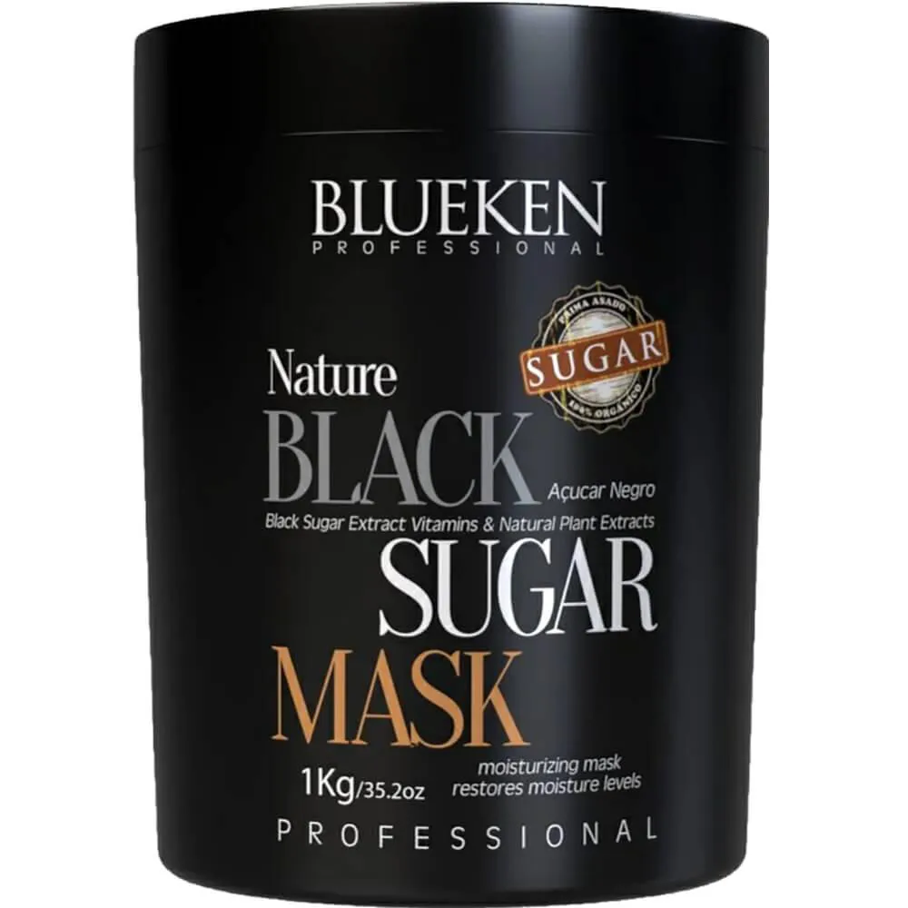 BLUEKEN BLACK SUGAR - MáSCARA AçúCAR NEGRO NATURAL 1KG