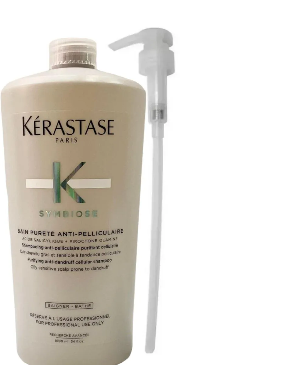 Shampoo Anticaspa Kérastase Symbiose Bain Pureté 1L