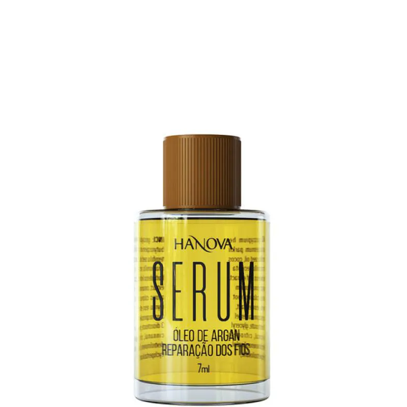 HANOVA SERUM - ÓLEO FINALIZADOR ARGAN REPARAçãO DOS FIOS 7ML