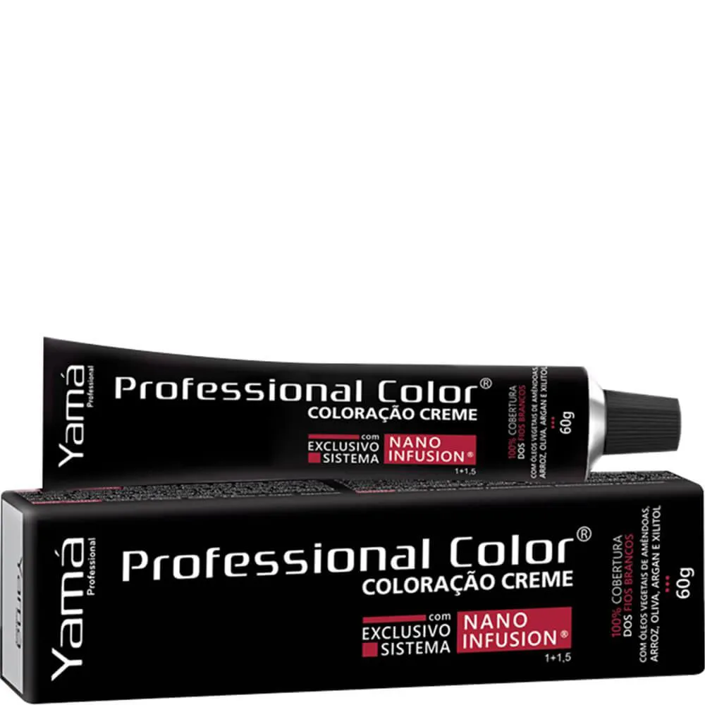 YAMá COLOR - COLORAçãO CREME NANO INFUSION 12.89 LOURO EXTRA CLARO PéROLA 60G