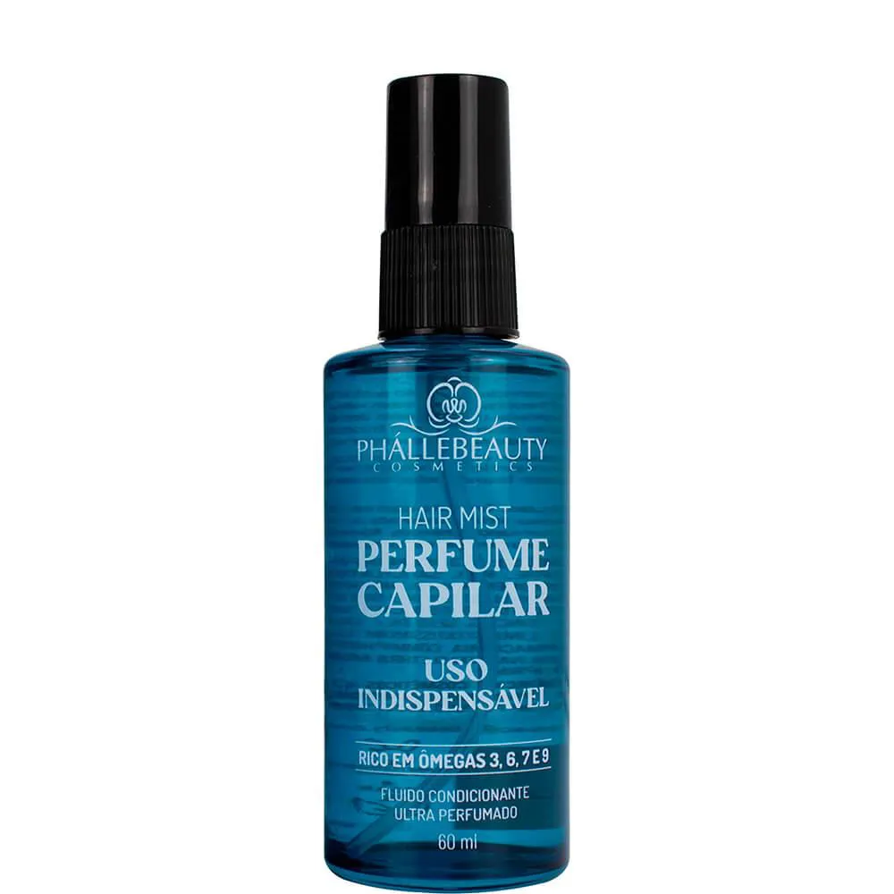 PHáLLEBEAUTY USO INDISPENSáVEL - PERFUME CAPILAR CONDICIONANTE HAIR MIST 60ML