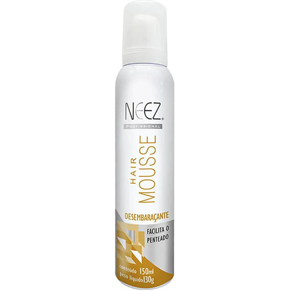 NEEZ HAIR MOUSSE - SPRAY DESEMBARAçANTE FACILITADOR DE PENTEADO 150ML
