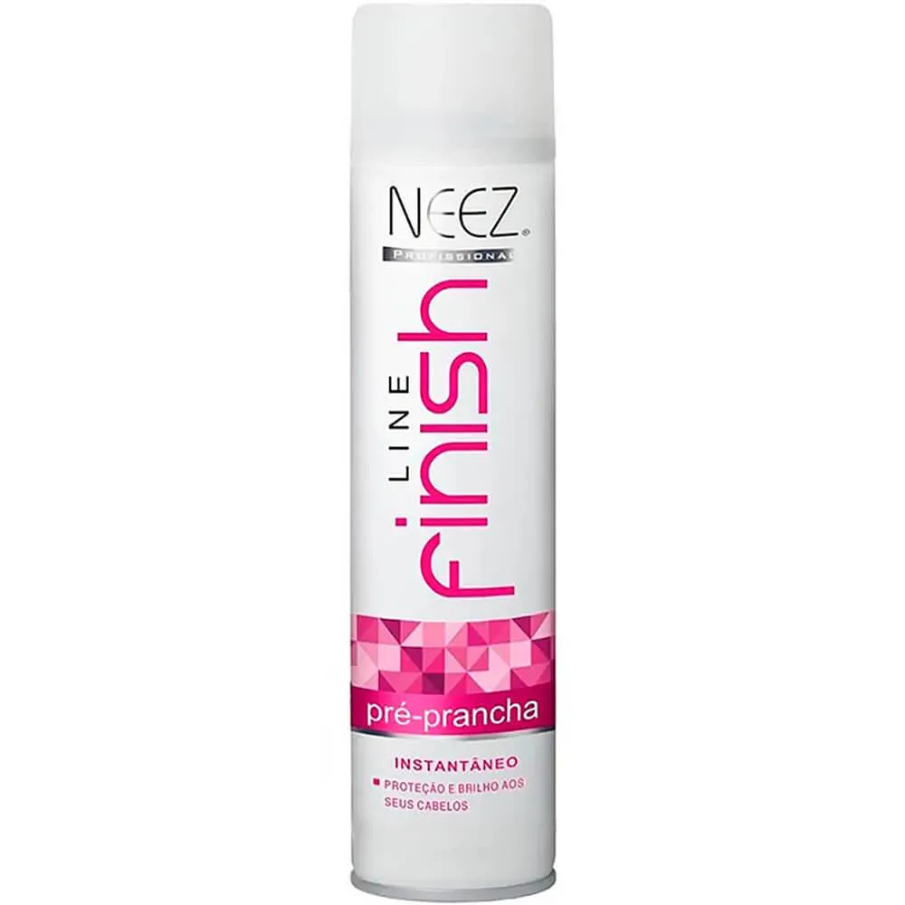 NEEZ FINISH LINE - SPRAY PRé-PRANCHA FINALIZADOR CAPILAR 300ML