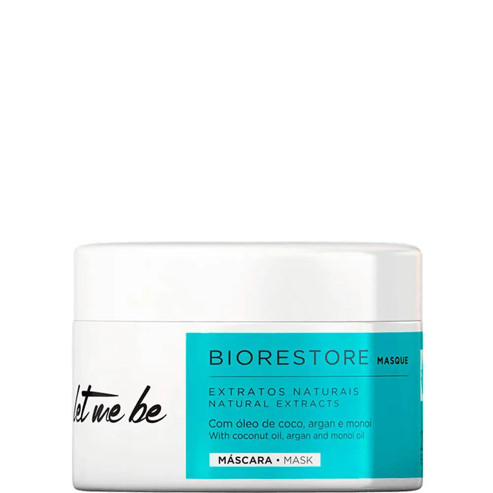 LET ME BE BIORESTORE - MáSCARA EXTRATOS NATURAIS 250G