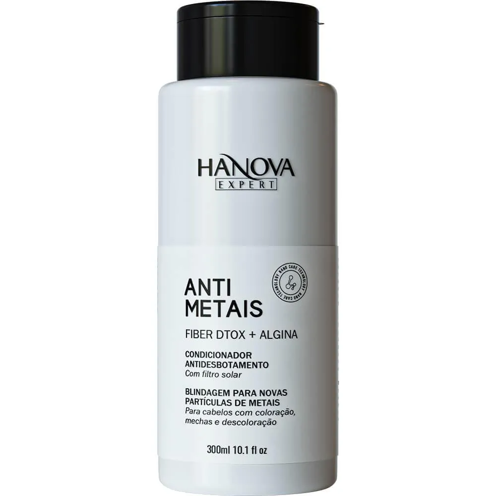 Condicionador Hanova Expert Anti Metais Proteção UV 300ml