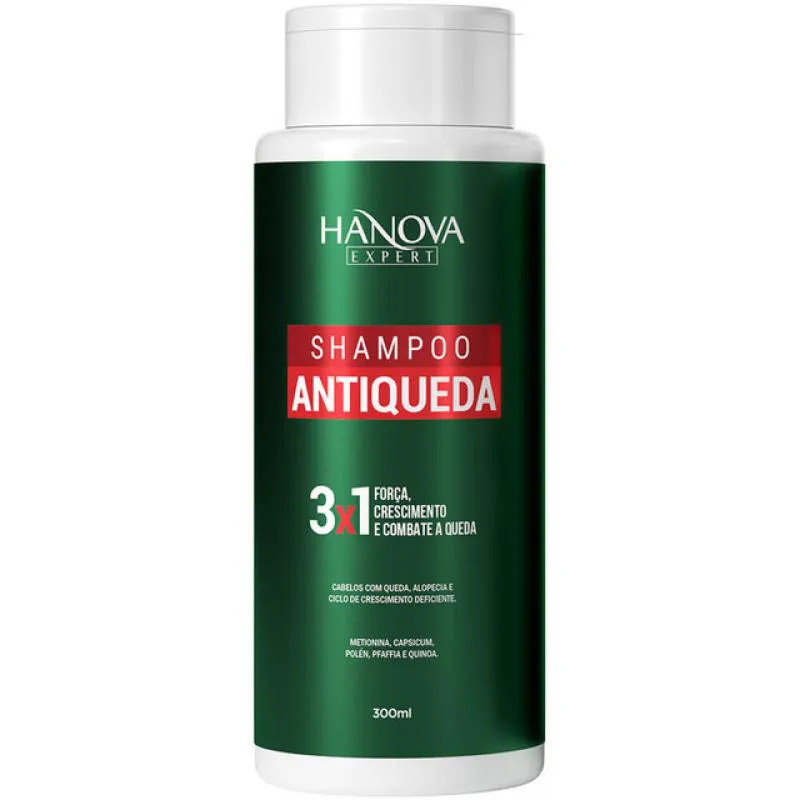HANOVA EXPERT ANTIQUEDA - SHAMPOO 3X1 300ML