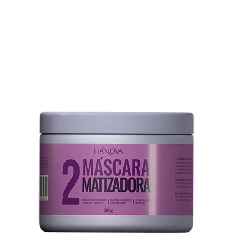 HANOVA MATIZADOR - MáSCARA CLAREADORA EFEITO PLATINADO 300G