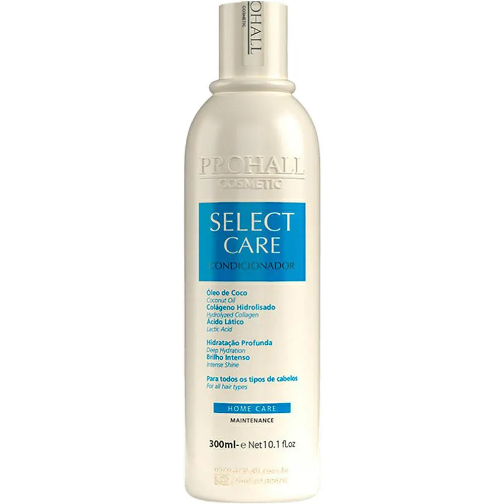 PROHALL SELECT CARE - CONDICIONADOR MANUTENçãO PóS PROGRESSIVA 300ML