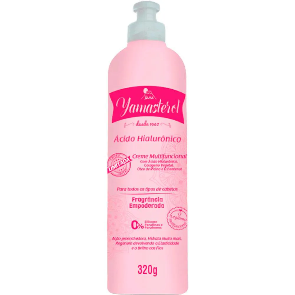 YAMá ÁCIDO HIALURôNICO - CREME MULTIFUNCIONAL REGENERADOR 320G