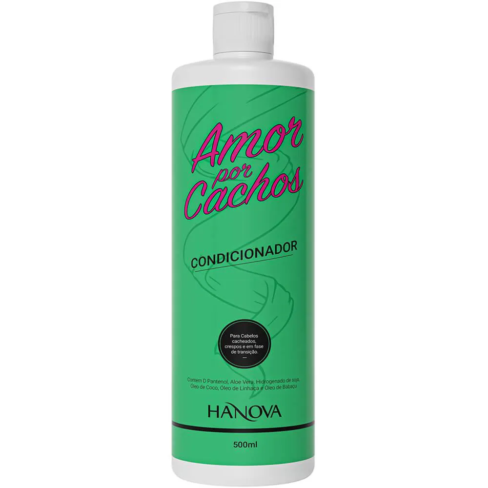 Condicionador Hanova Amor por Cachos Reconstrução 500ml