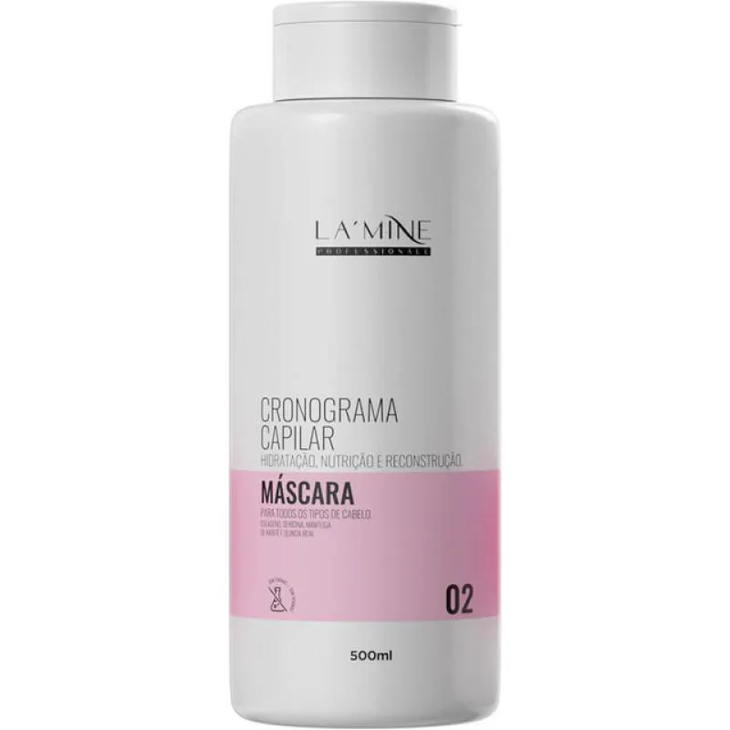 LA'MINE CRONOGRAMA CAPILAR - MáSCARA HNR 500ML