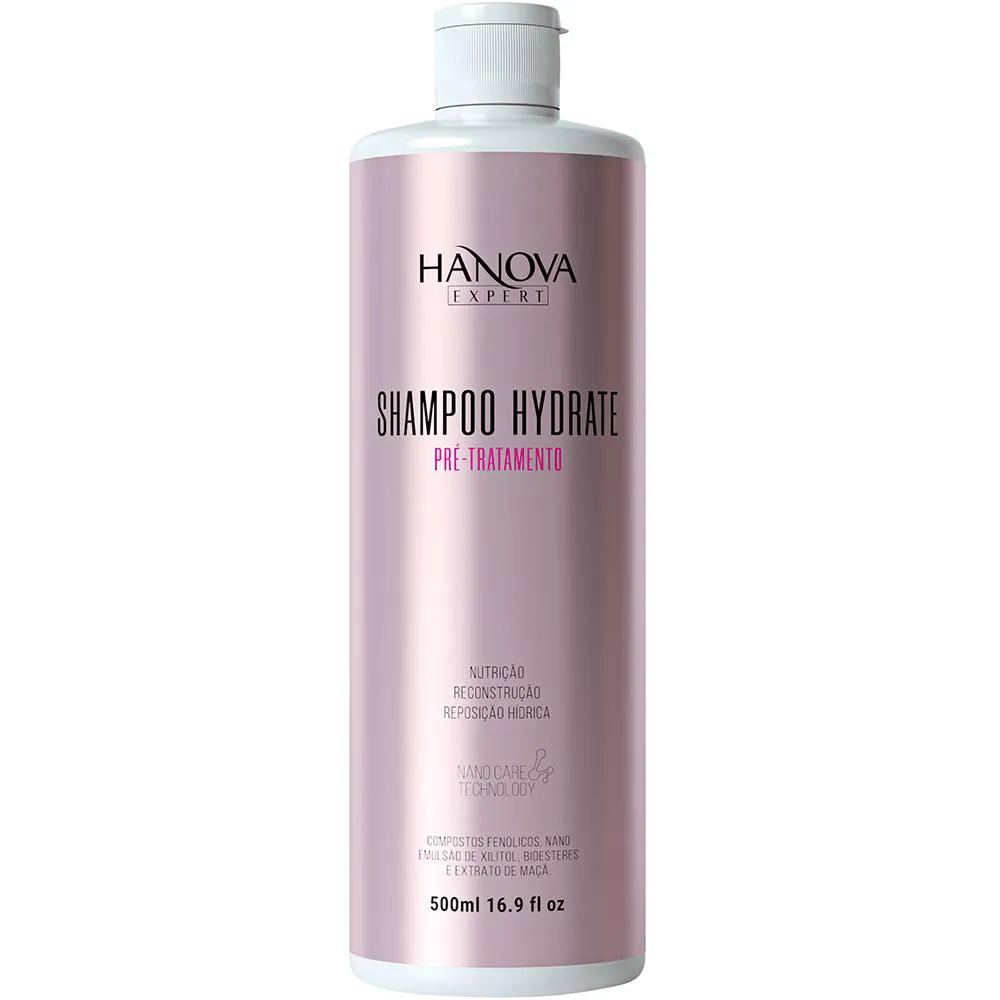 HANOVA EXPERT - SHAMPOO HYDRATE PRé TRATAMENTO 500ML