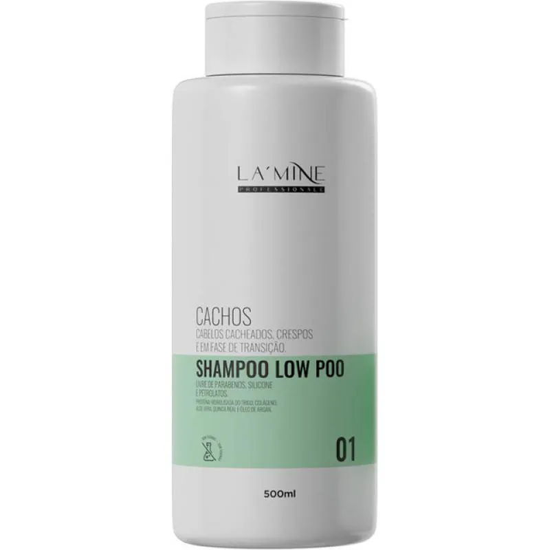 LA'MINE CACHOS - SHAMPOO LOW POO 500ML