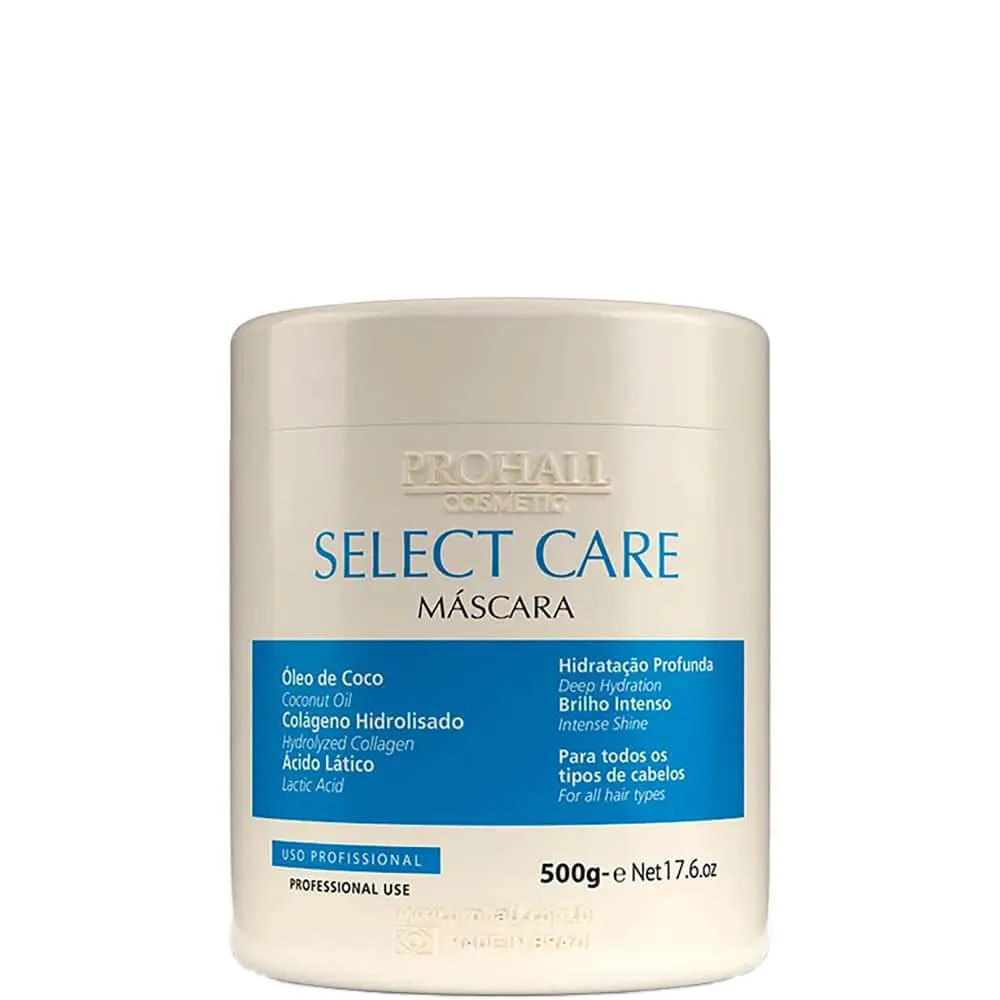 PROHALL SELECT CARE - MáSCARA MANUTENçãO PóS PROGRESSIVA 500G