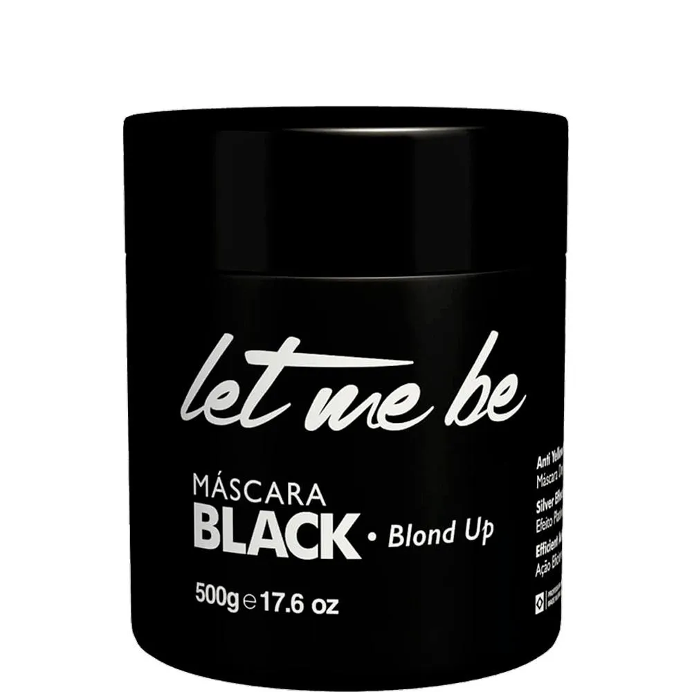 LET ME BE - MáSCARA MATIZADORA BLACK PLATINADO ACIZENTADO 500G