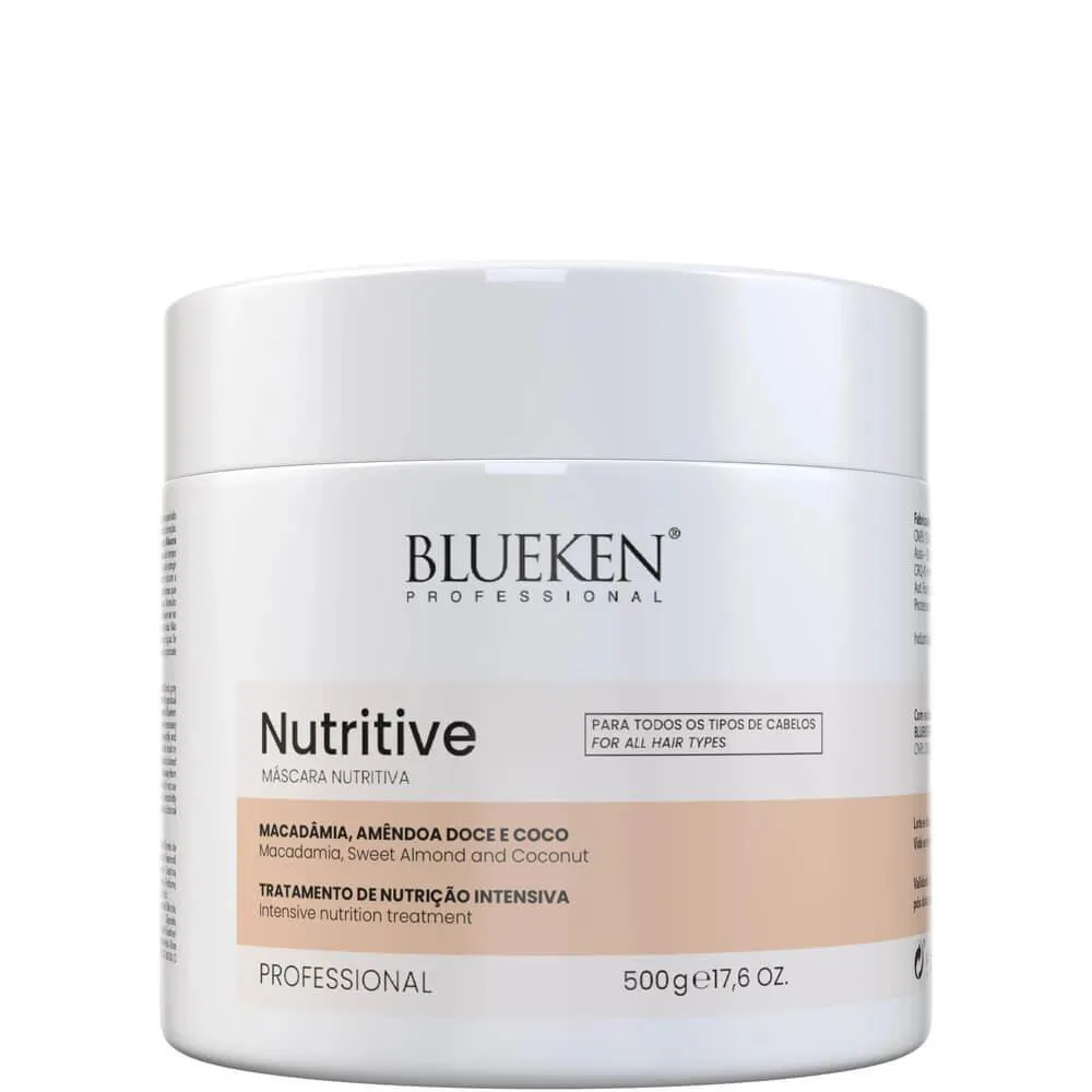 BLUEKEN NUTRITIVE - MáSCARA TRATAMENTO DE NUTRIçãO INTENSIVA 500G