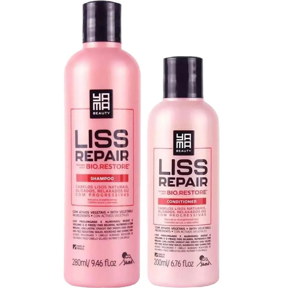 YAMá LISS REPAIR - KIT ANTIVOLUME ANTIFRIZZ DUO (2 PRODUTOS)