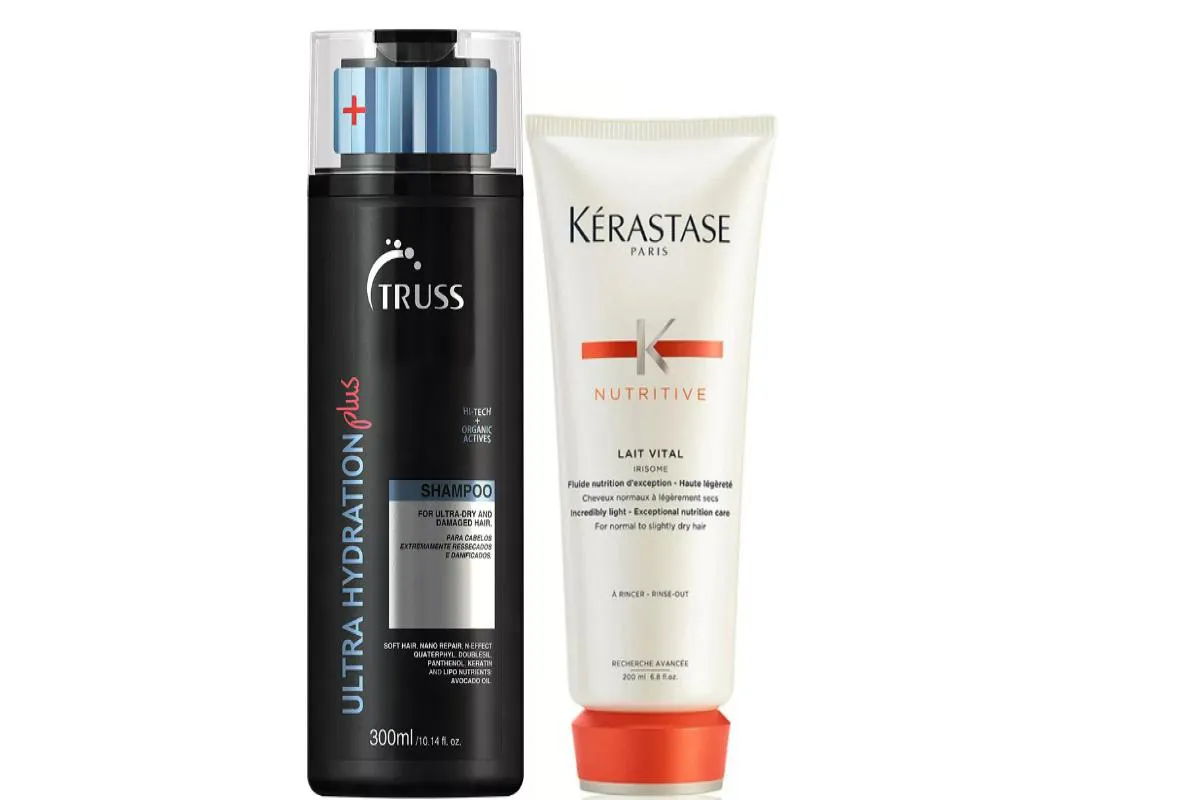 TRUSS/KéRASTASE ULTRA HYDRATION PLUS SH 300 + CD LAIT VITAL 200