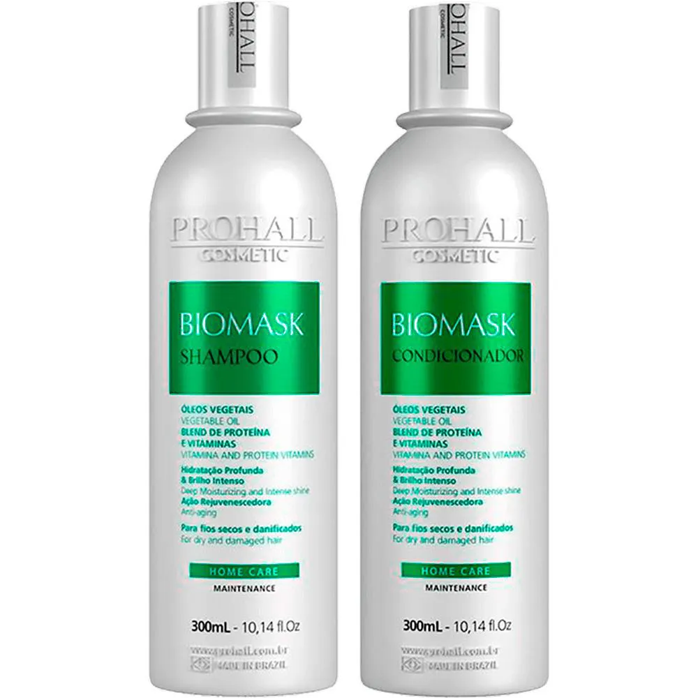 PROHALL BIOMASK - KIT HOME CARE MANUTENçãO (2 PRODUTOS)