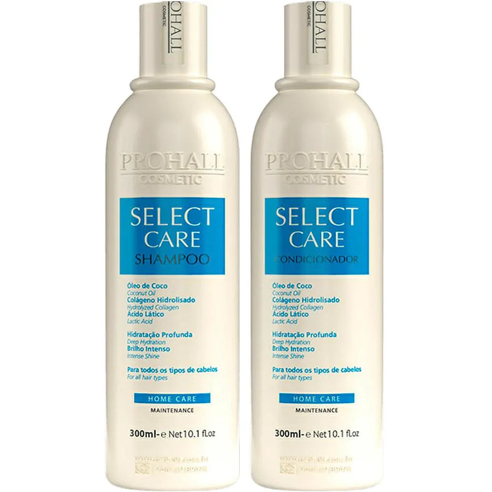 PROHALL SELECT CARE - KIT MANUTENçãO PóS PROGRESSIVA DUO (2 PRODUTOS)