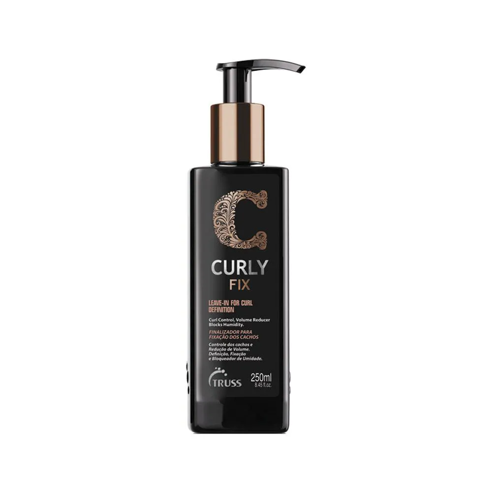 TRUSS CURLY FIX FIXADOR E ATIVADOR DE CACHOS - 250ML