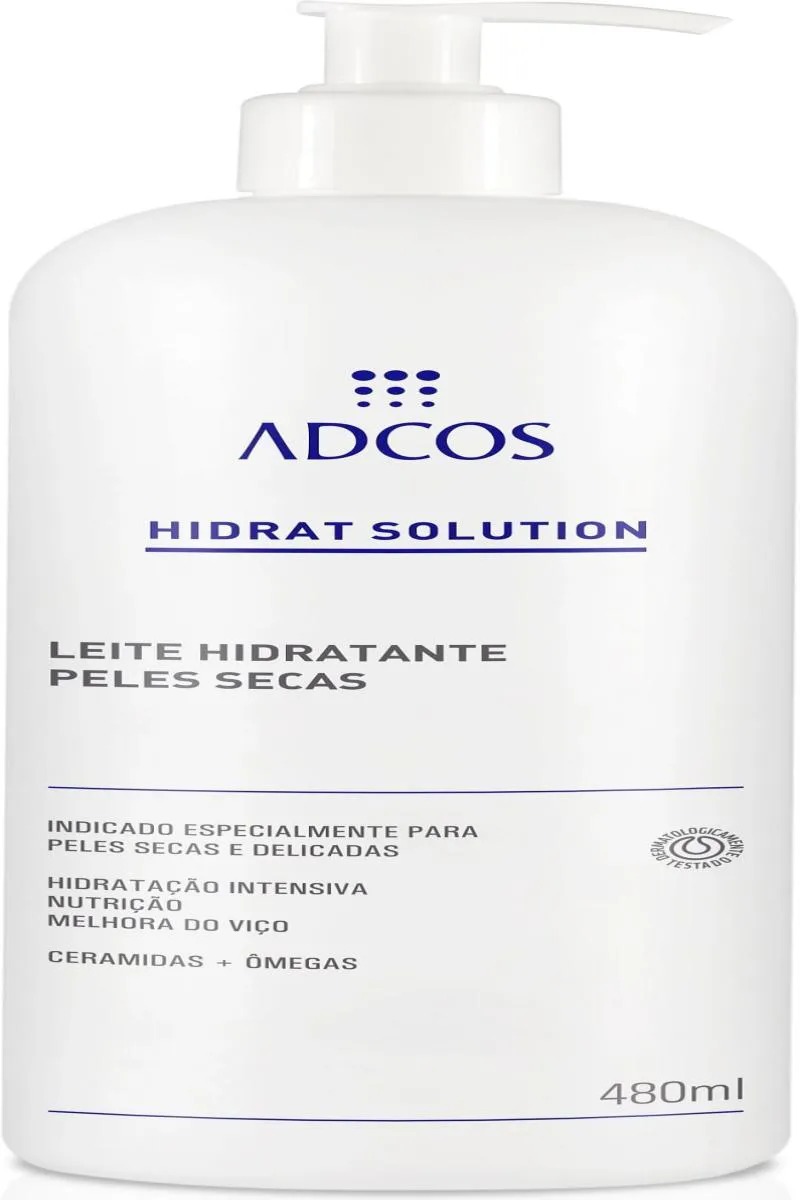 HIDRAT SOLUTION LEITE CORPORAL HIDRATANTE - PELES SECAS 480ML