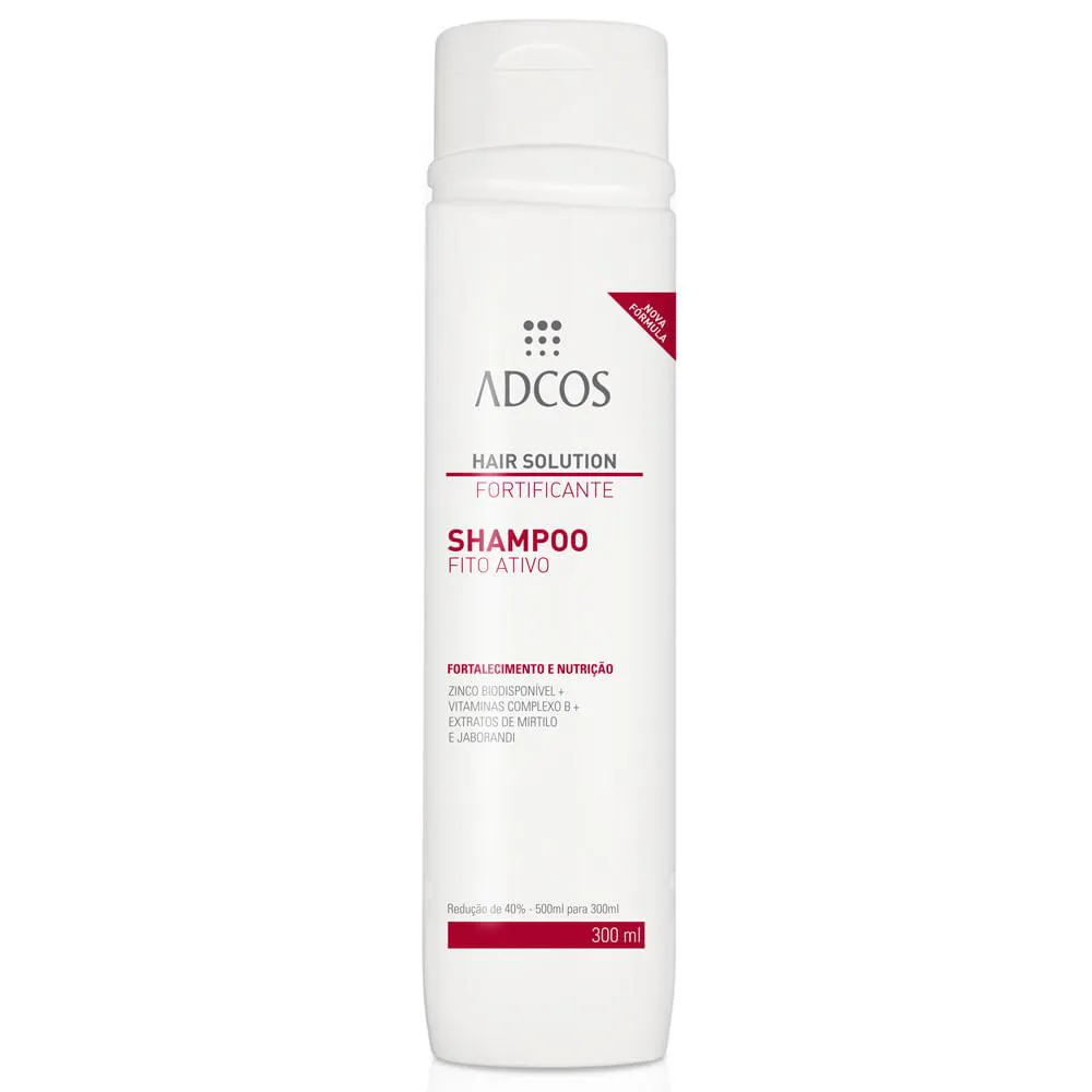 HAIR SOLUTION SHAMPOO FITO ATIVO - FORTIFICANTE 300ML