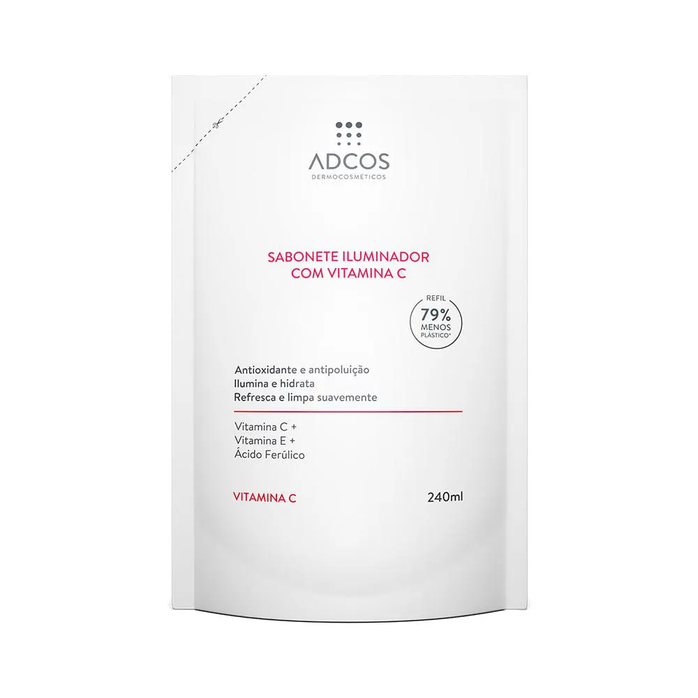 REFIL SABONETE ILUMINADOR COM VITAMINA C 240ML