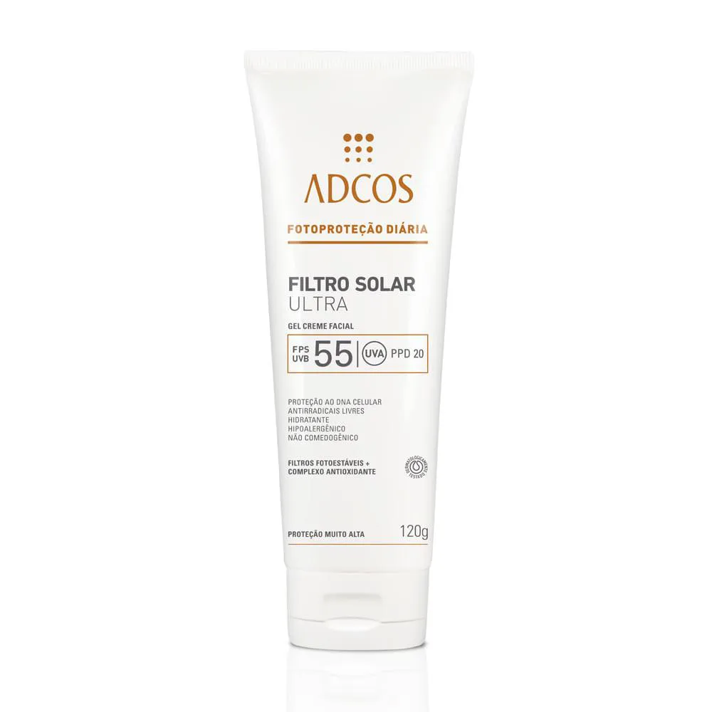 PROTETOR SOLAR ULTRA GEL CREME INCOLOR FPS 55 - PROTEçãO MUITO ALTA